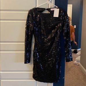 Black Sequin dress